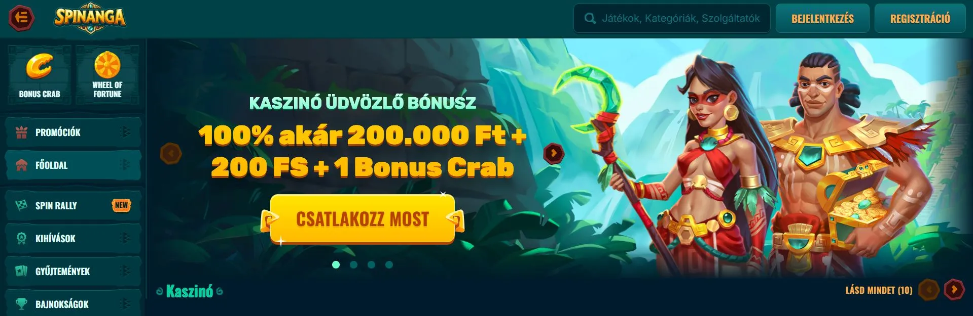 új online Kаszіnók Spinanga Casino